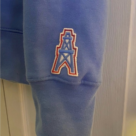 Vintage Houston Oilers Mitchell & Ness Hoodie - Picture 4 of 7